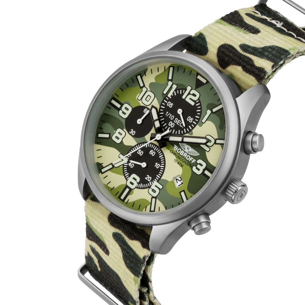 Bobroff Army Nylon Sport Watch - Luxe Marca