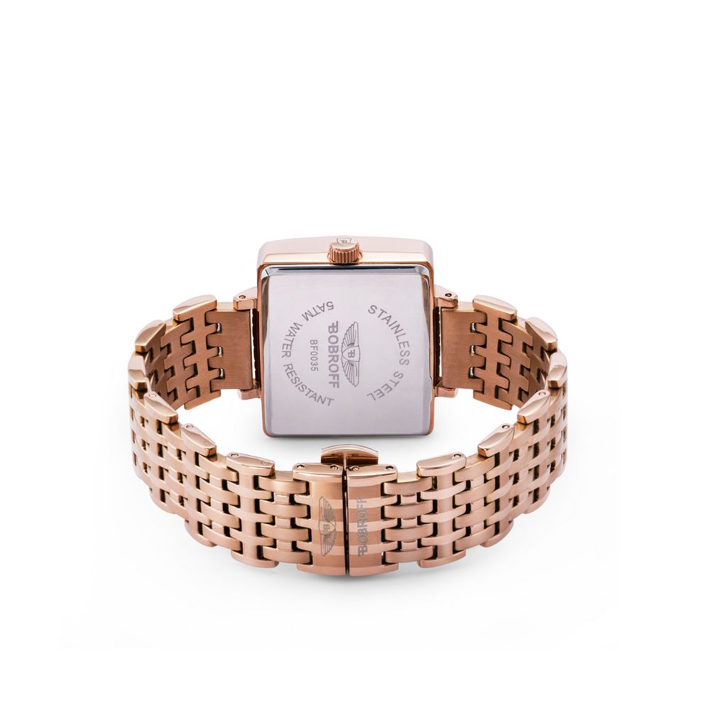 Bobroff Bronze Stainless Steel Dress Watch - Luxe Marca