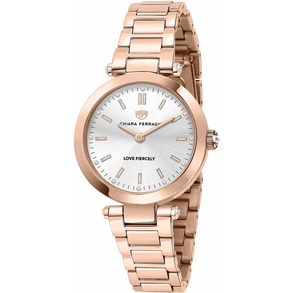 Chiara Ferragni Multicolor Stainless Steel Dress Watch - Luxe Marca
