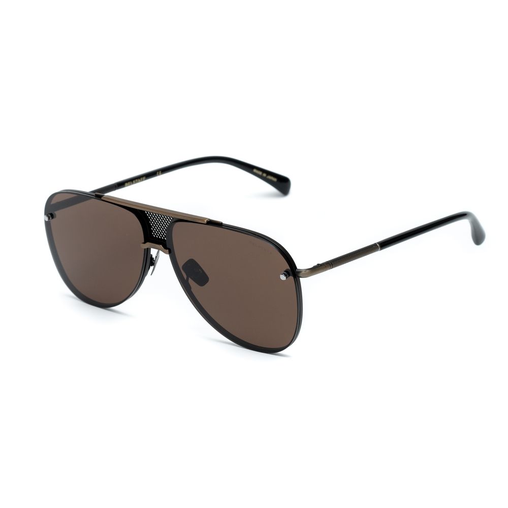 Belstaff Brown Titanium Sunglasses - Luxe Marca