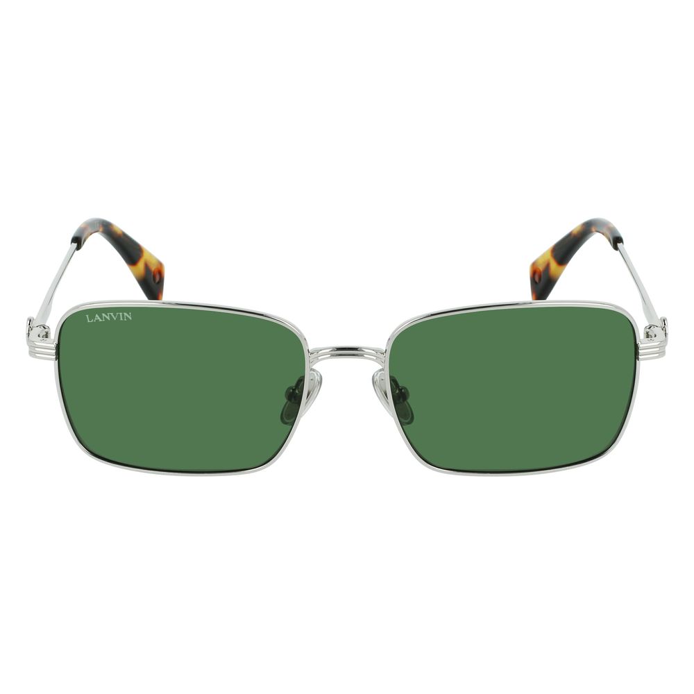 Lanvin Gray Metal Sunglasses - Luxe Marca