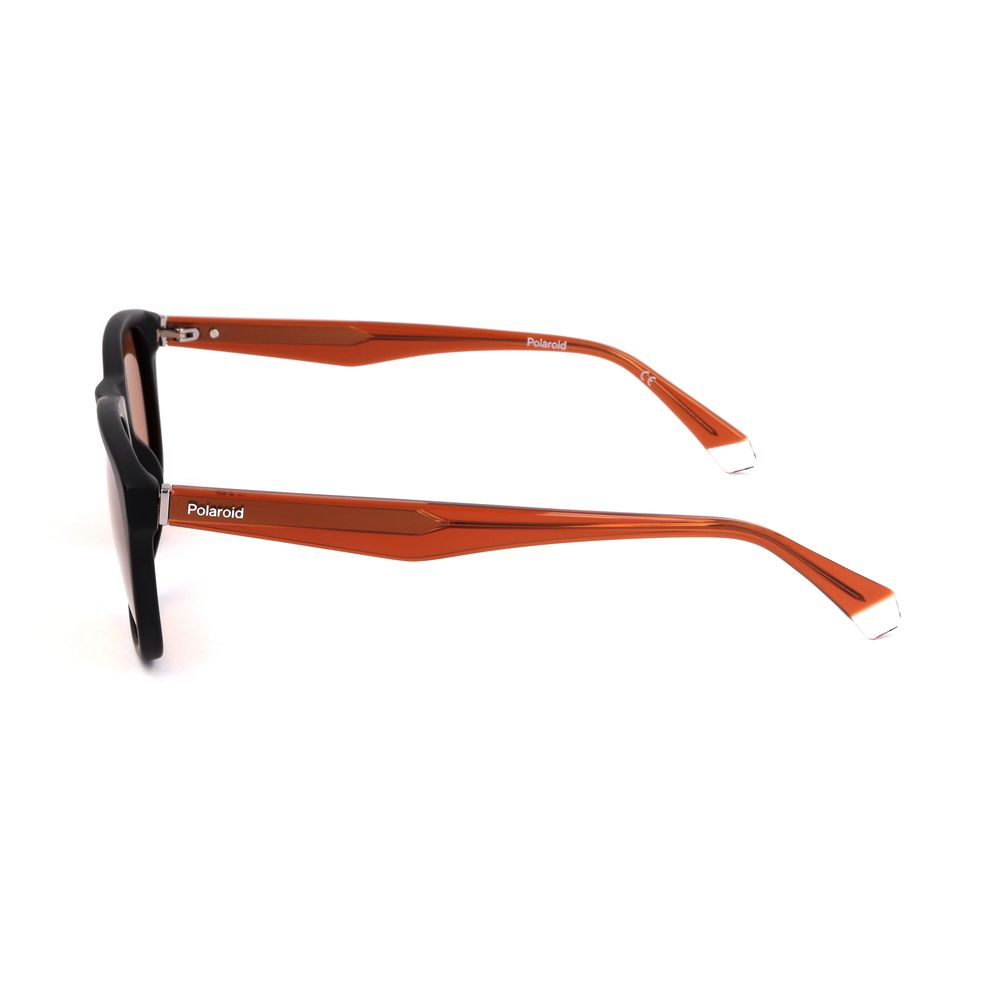 نظارات شمسية بولارويد سوداء من الراتنج