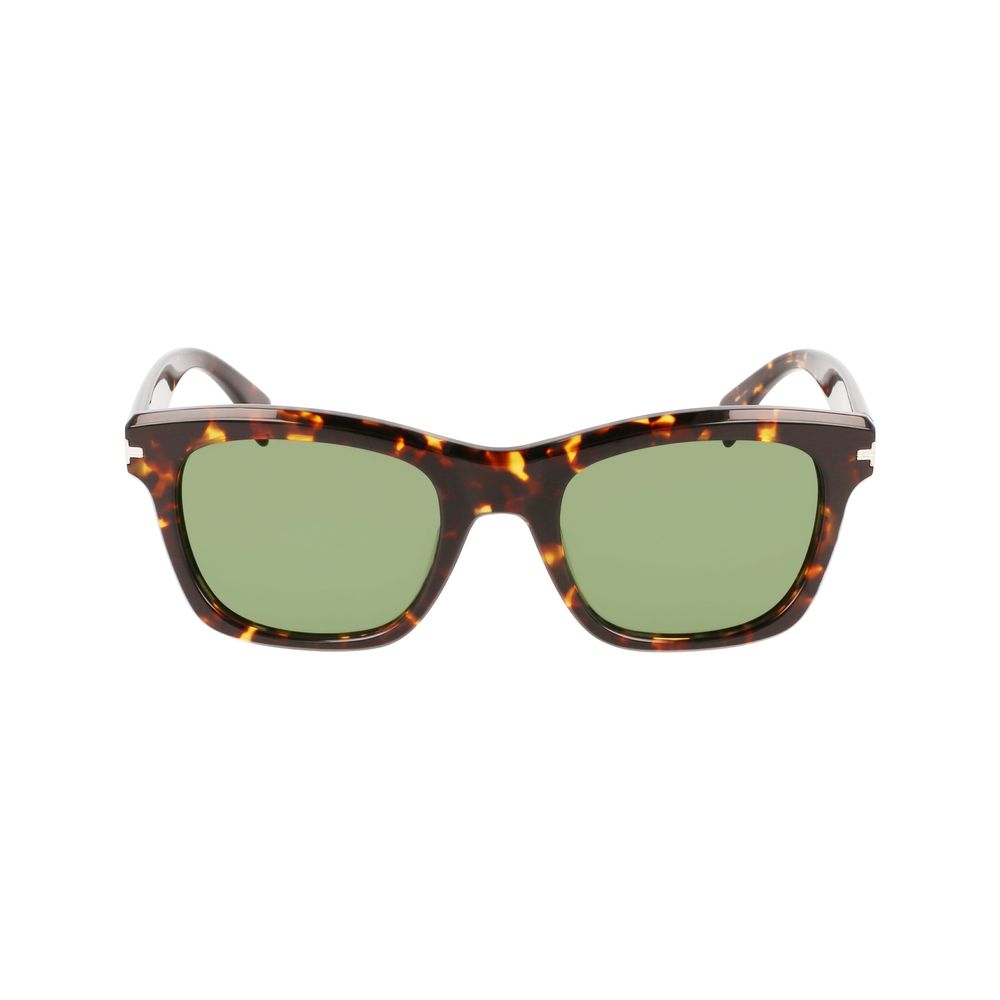 Lanvin Brown Acetate Sunglasses - Luxe Marca