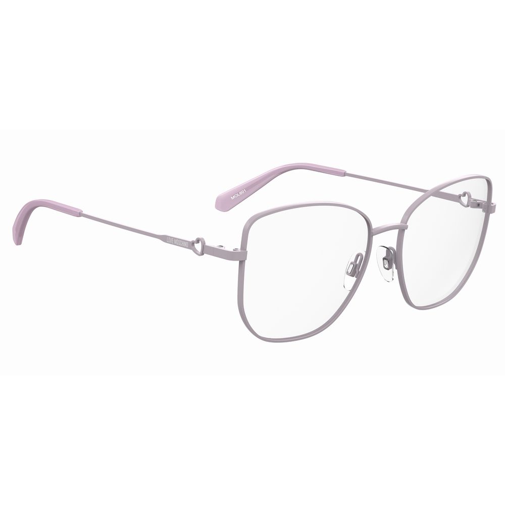 Love Moschino Purple Metal Glasses (Frames)