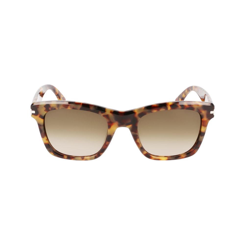 Lanvin Brown Acetate Sunglasses - Luxe Marca