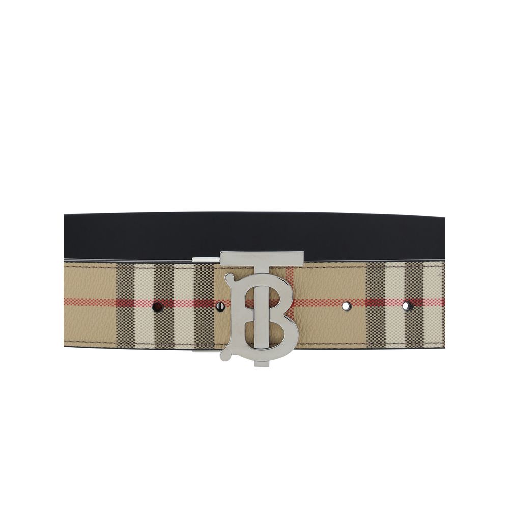 حزام Burberry Archivio Check القابل للعكس