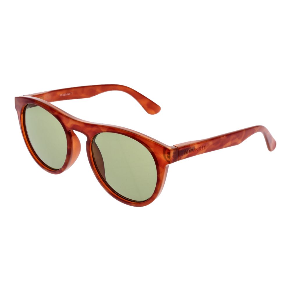 Serengeti Orange Plastic Sunglasses - Luxe Marca