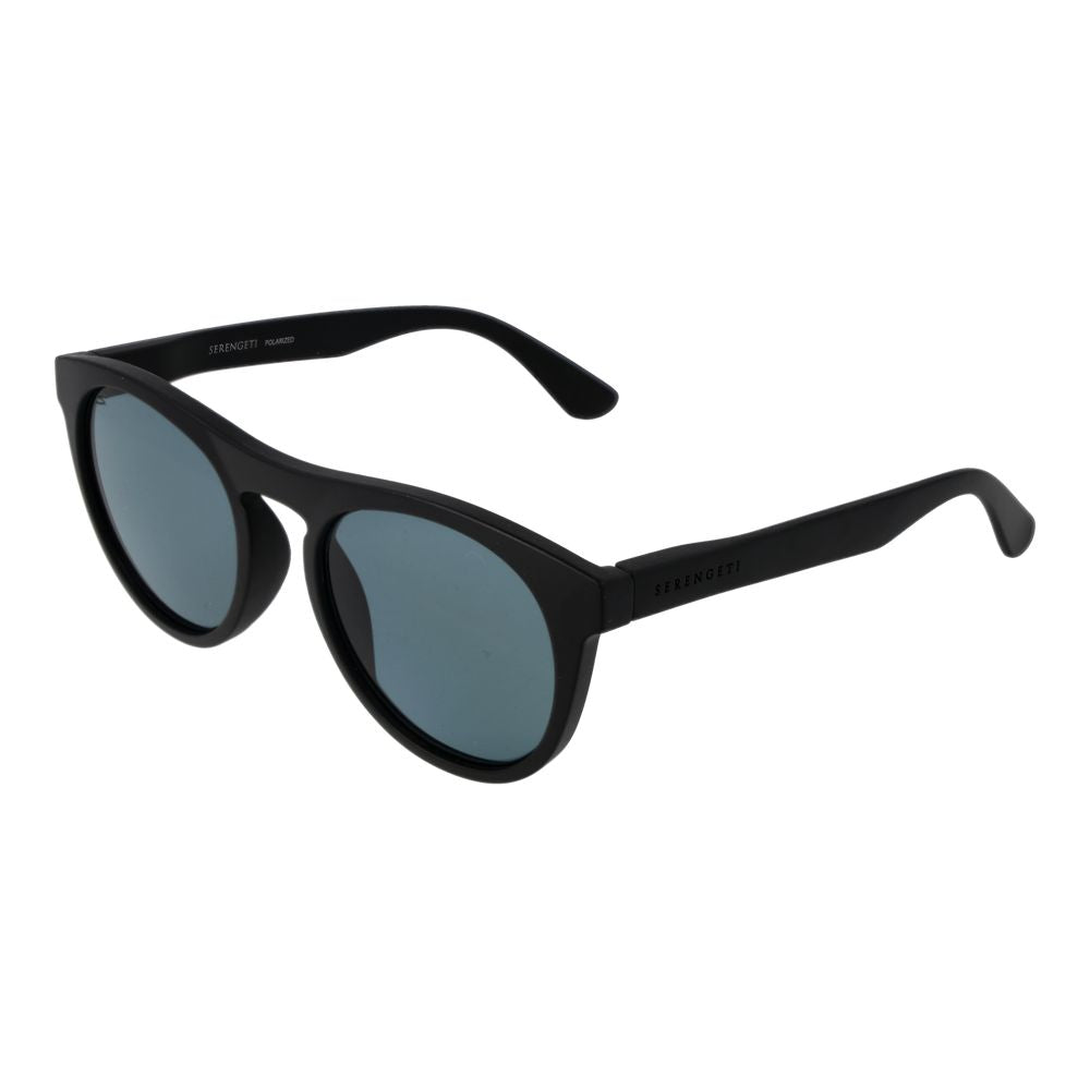 Serengeti Black Plastic Sunglasses - Luxe Marca