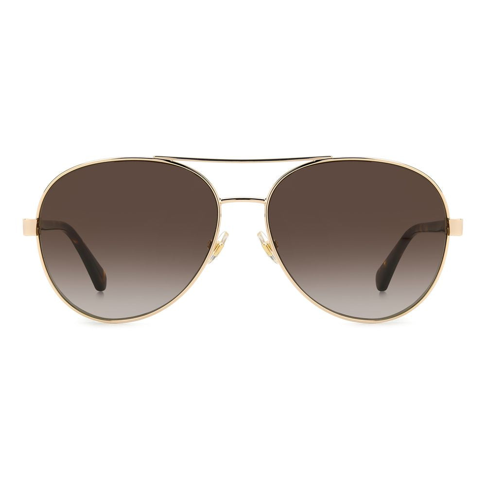 Kate Spade Gold Metal Sunglasses - Luxe Marca