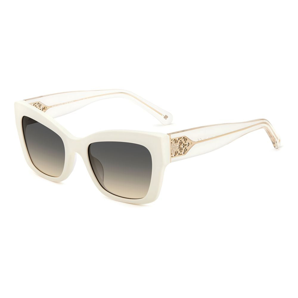 Kate Spade White Acetate Sunglasses - Luxe Marca