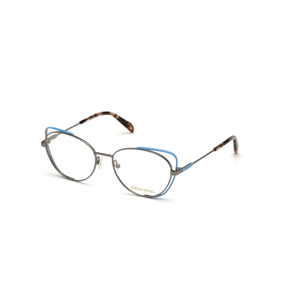 Emilio Pucci Gray Metal Glasses (Frames) - Luxe Marca