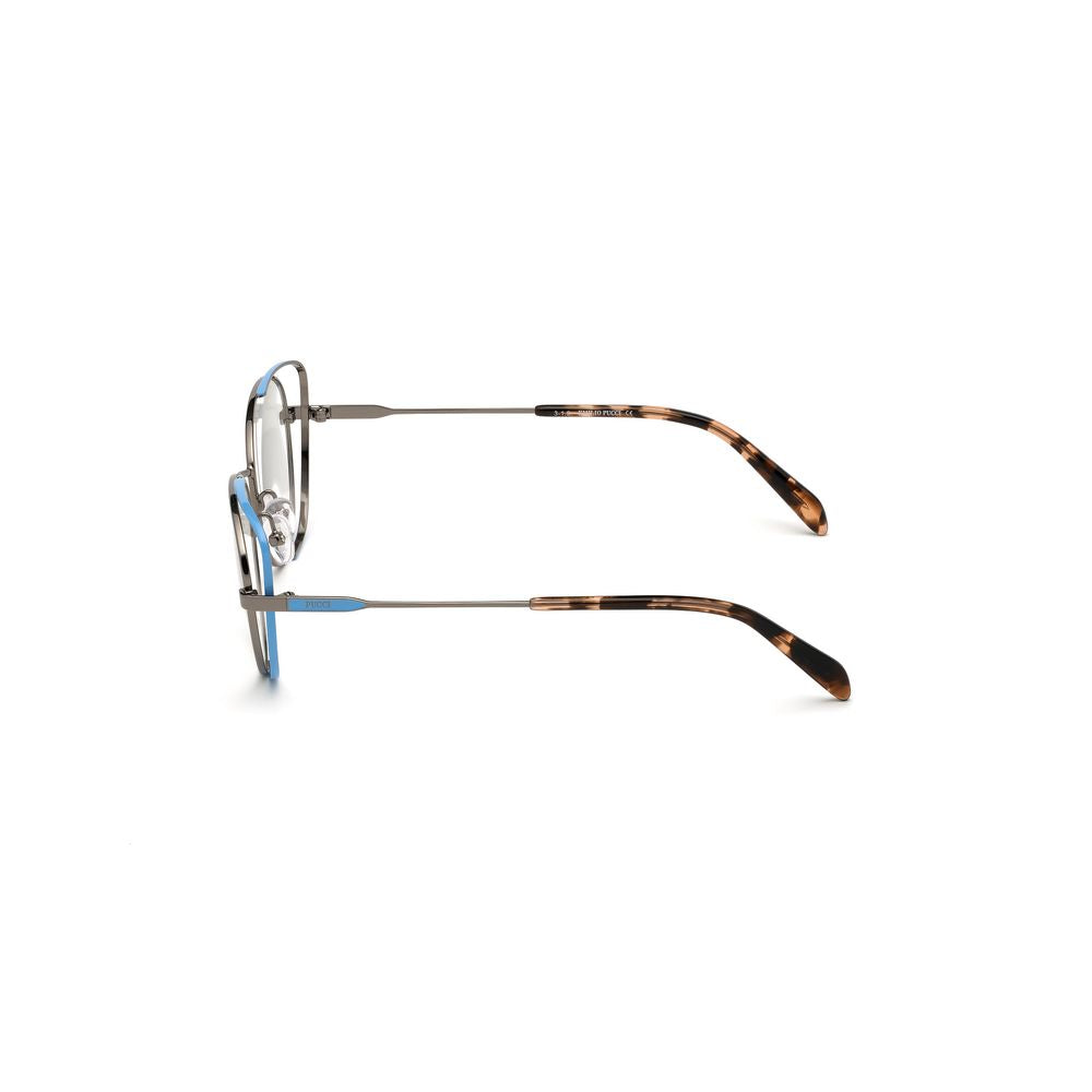 Emilio Pucci Gray Metal Glasses (Frames) - Luxe Marca