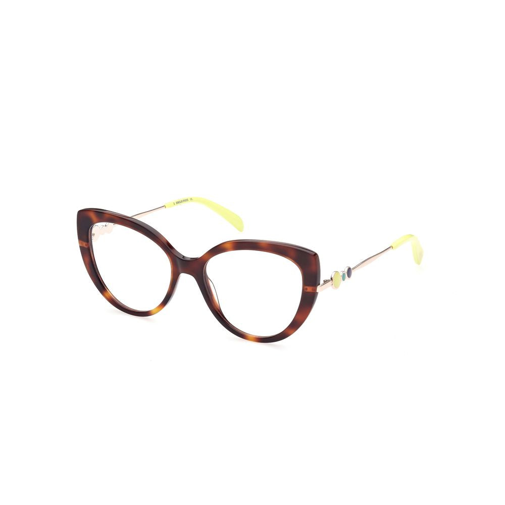 Emilio Pucci Brown Acetate Glasses (Frames) - Luxe Marca