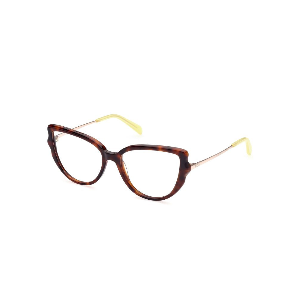 Emilio Pucci Brown Acetate Glasses (Frames) - Luxe Marca