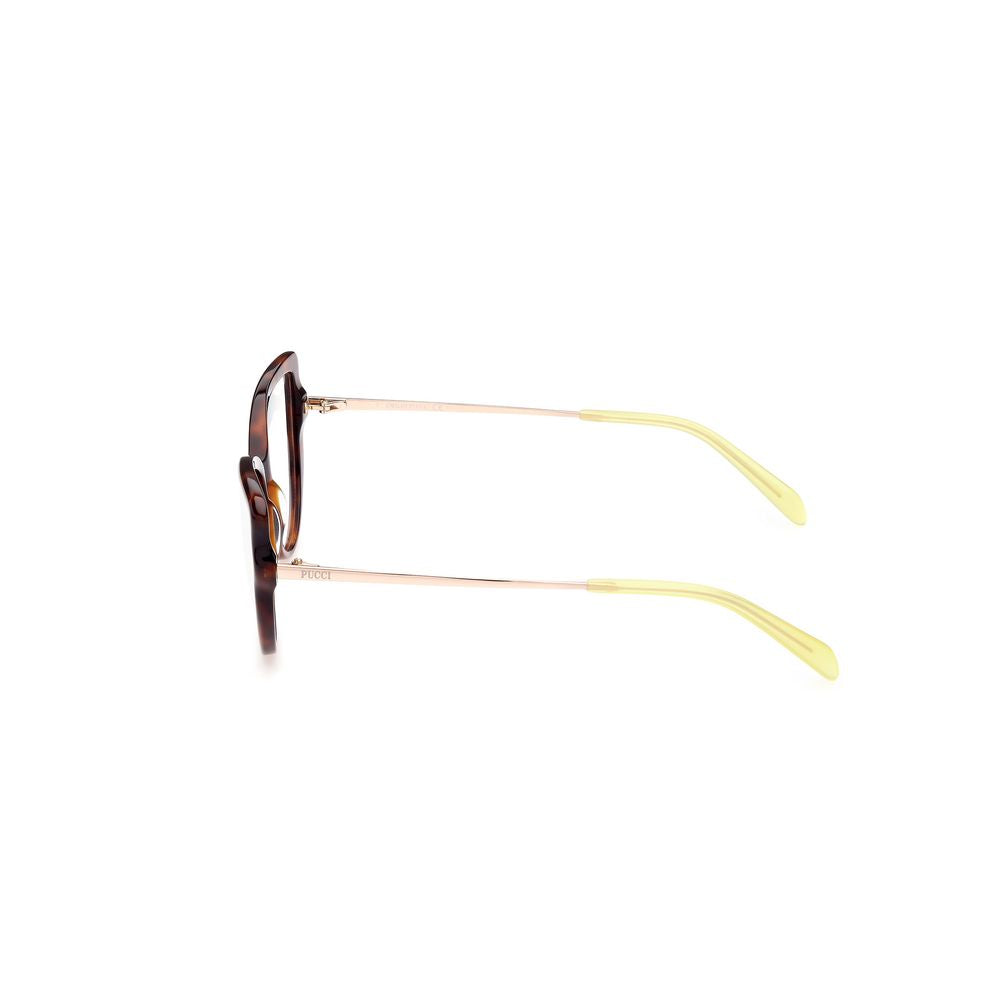 Emilio Pucci Brown Acetate Glasses (Frames) - Luxe Marca