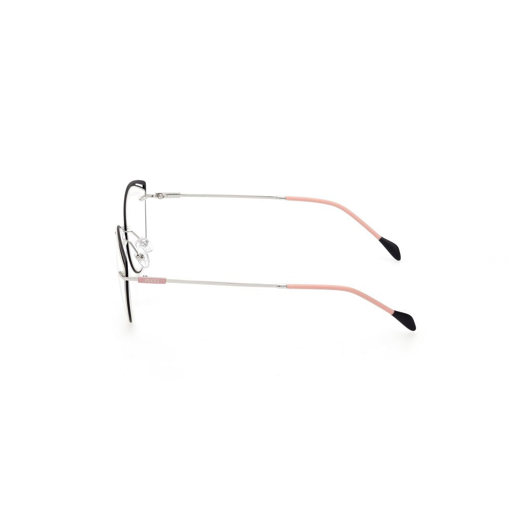 Emilio Pucci Black Metal Glasses (Frames) - Luxe Marca