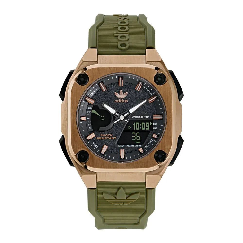 Green Silicone Watch