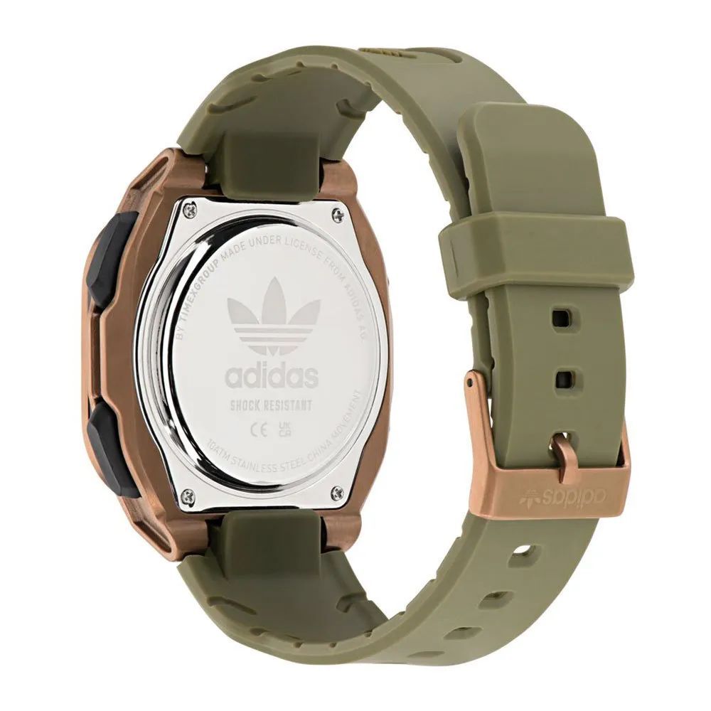 Green Silicone Watch