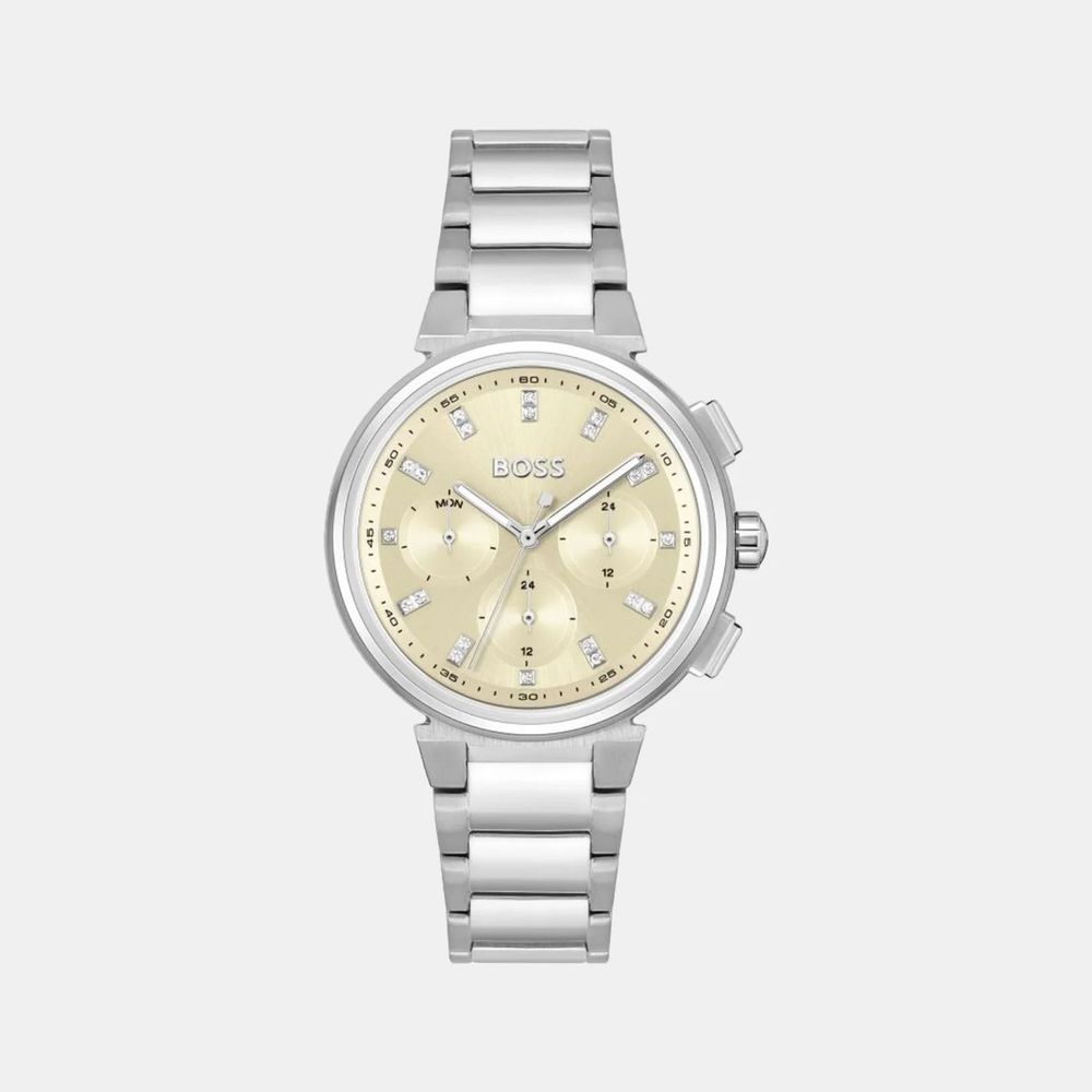 Hugo Boss Silver Stainless Steel Dress Watch - Luxe Marca
