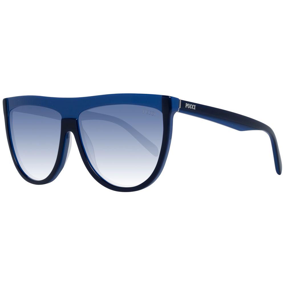 Emilio Pucci Blue Plastic Sunglasses - Luxe Marca