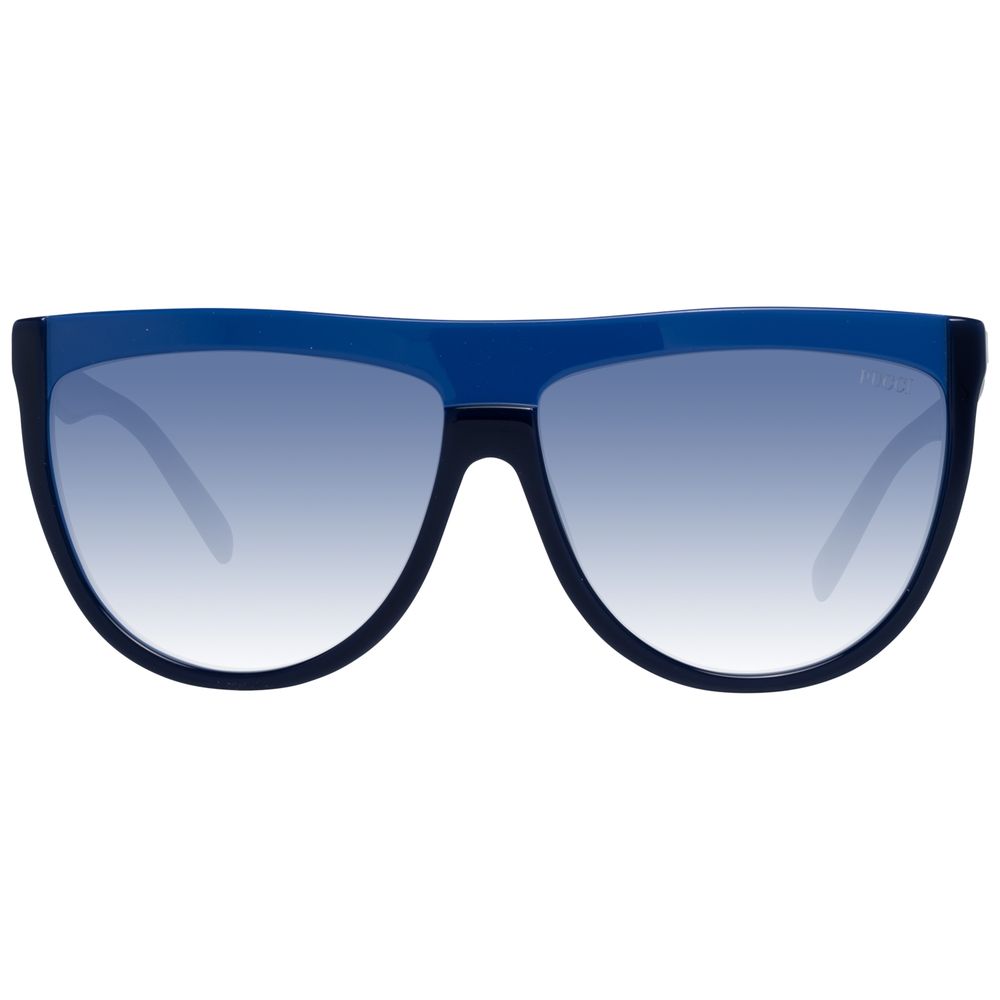 Emilio Pucci Blue Plastic Sunglasses - Luxe Marca