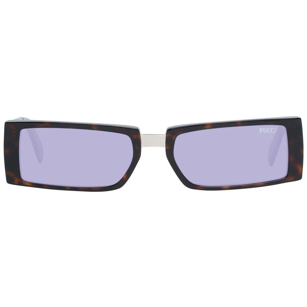 Emilio Pucci Brown Plastic Sunglasses - Luxe Marca