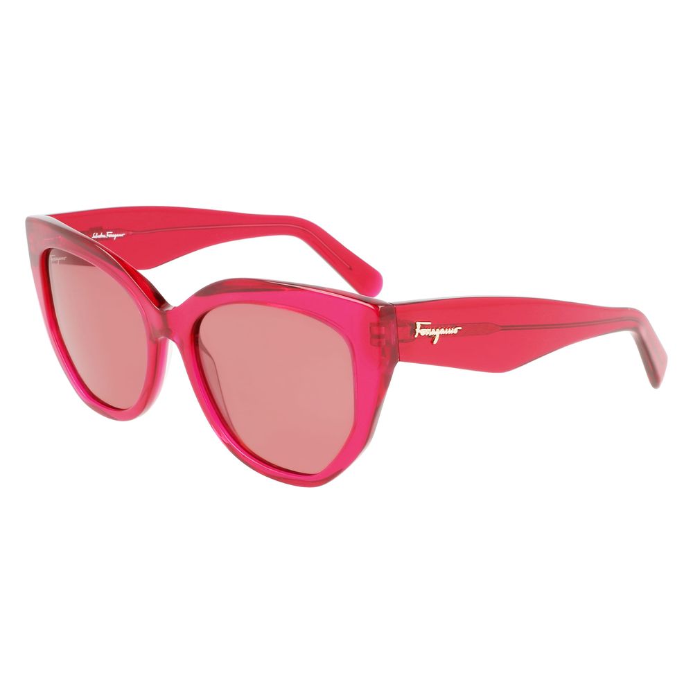 Ferragamo Multicolor Acetate Sunglasses - Luxe Marca