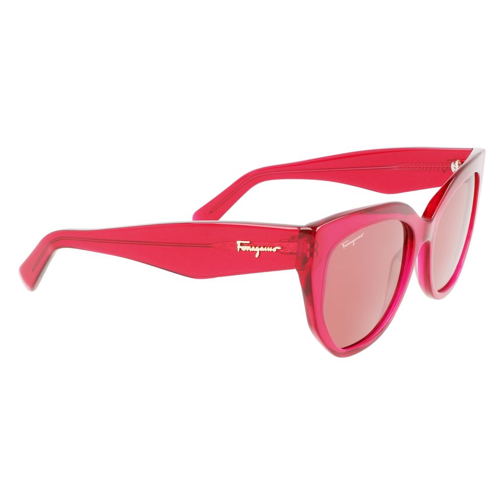 Ferragamo Multicolor Acetate Sunglasses - Luxe Marca