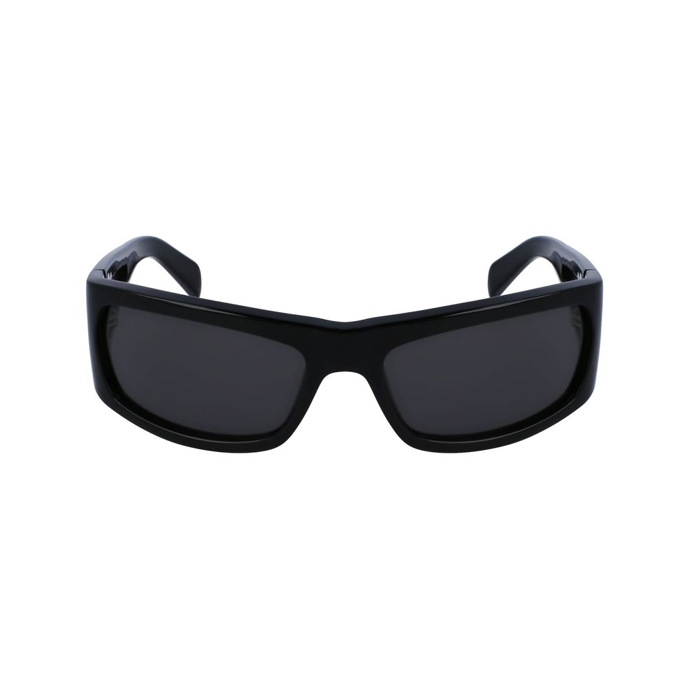 Ferragamo Black Acetate Sunglasses - Luxe Marca