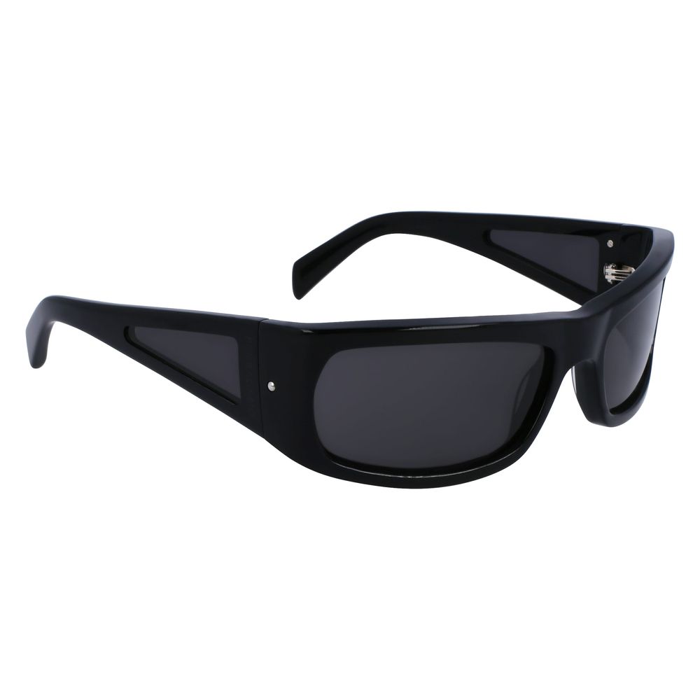 Ferragamo Black Acetate Sunglasses - Luxe Marca