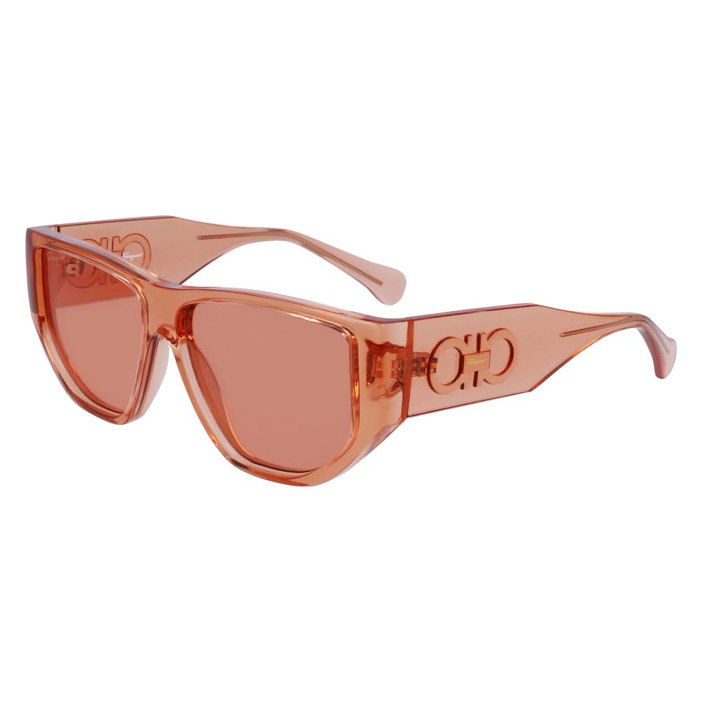 Ferragamo Orange Injected Sunglasses - Luxe Marca