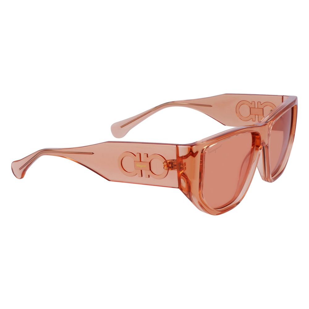 Ferragamo Orange Injected Sunglasses - Luxe Marca