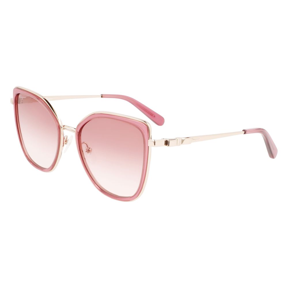 Ferragamo Multicolor Metal Sunglasses - Luxe Marca