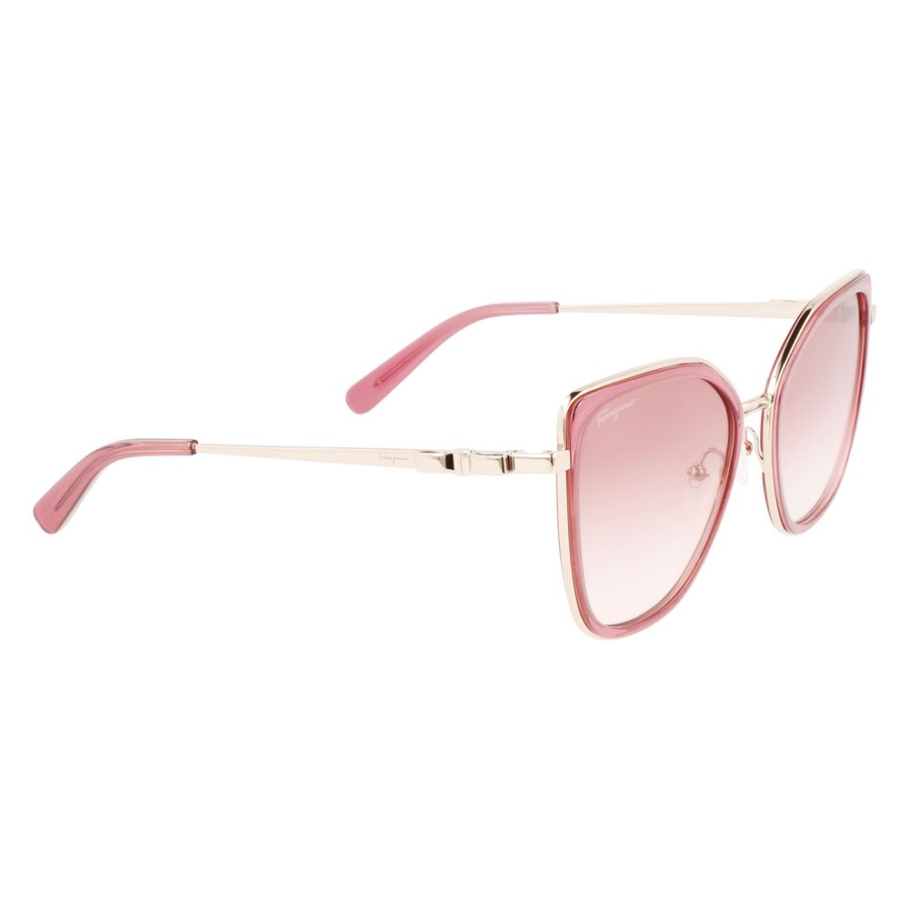 Ferragamo Multicolor Metal Sunglasses - Luxe Marca