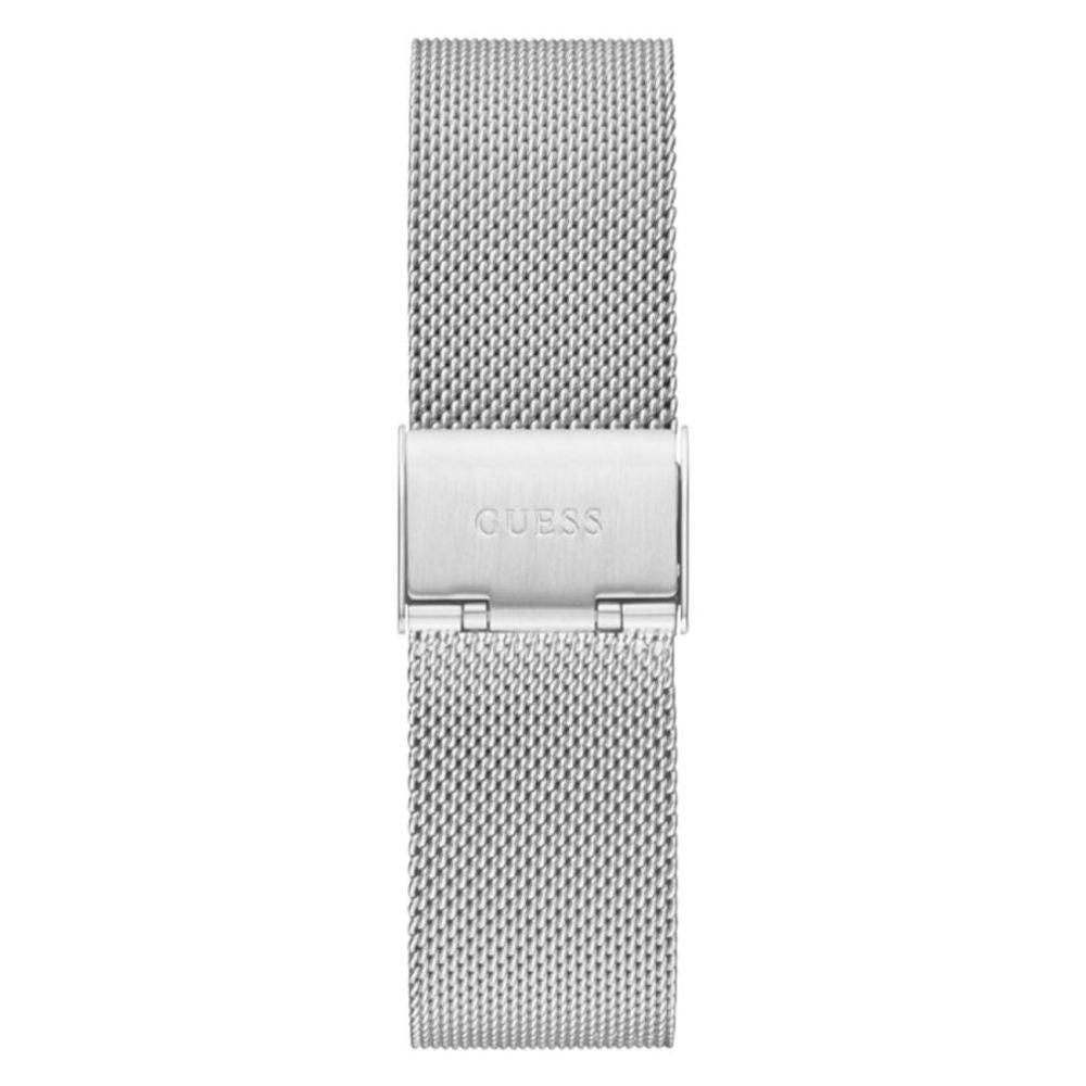 Guess Gray Stainless Steel Digital Watch