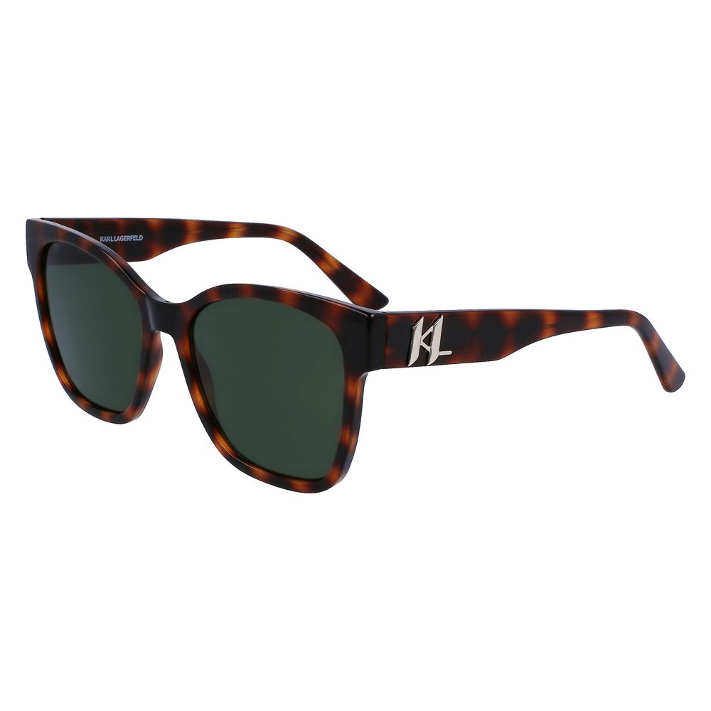 Karl Lagerfeld Brown Injected Sunglasses - Luxe Marca