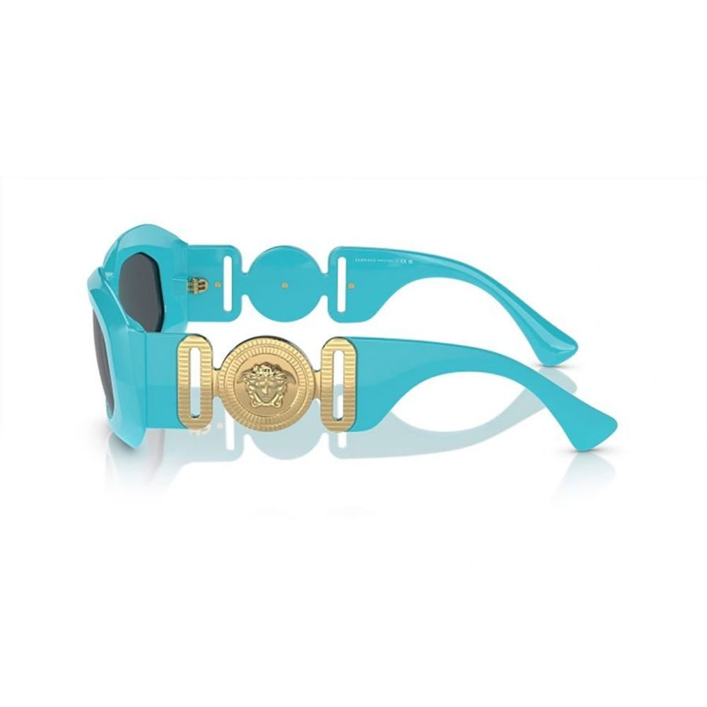 Versace Blue Acetate Sunglasses - Luxe Marca