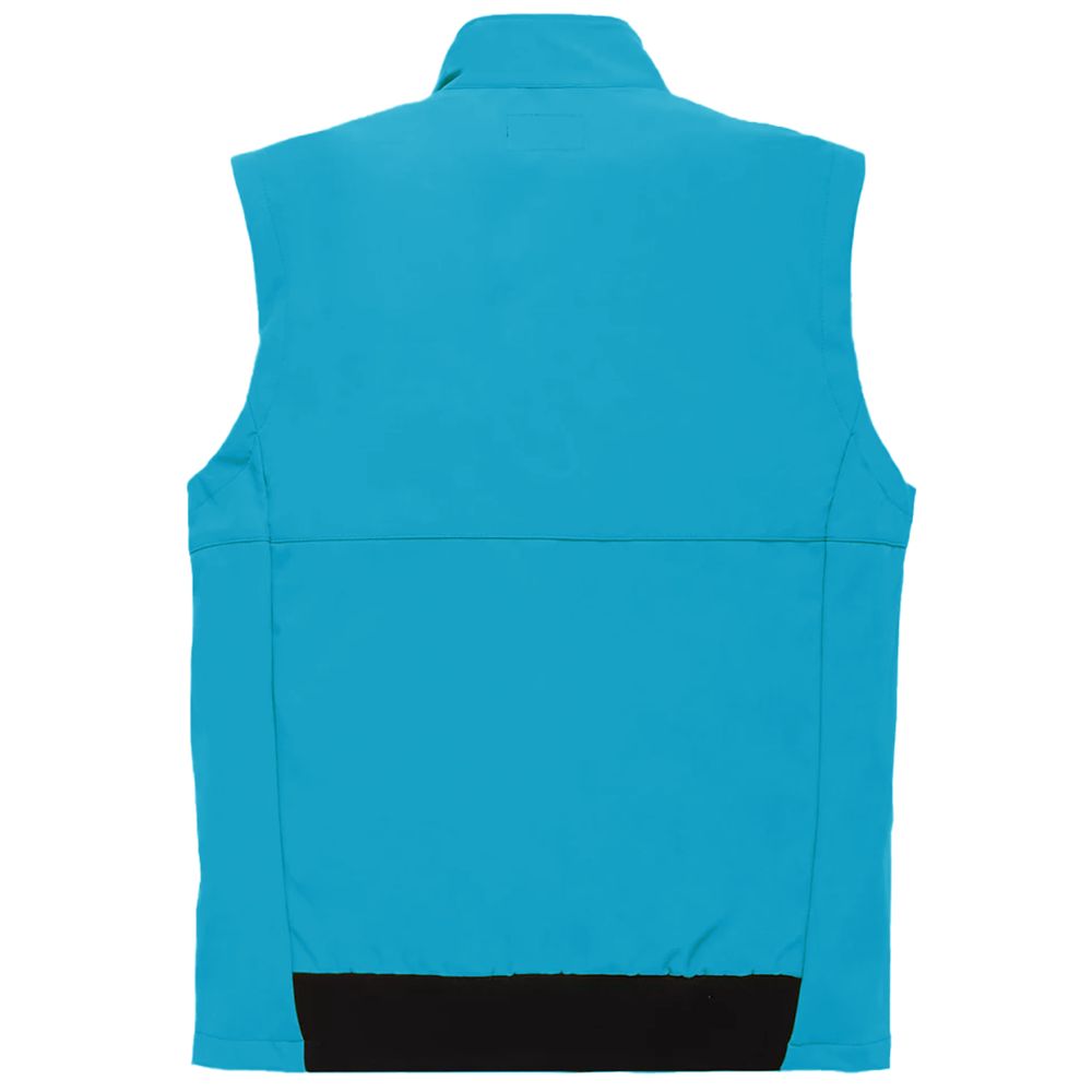 Light Blue Polyester Vest