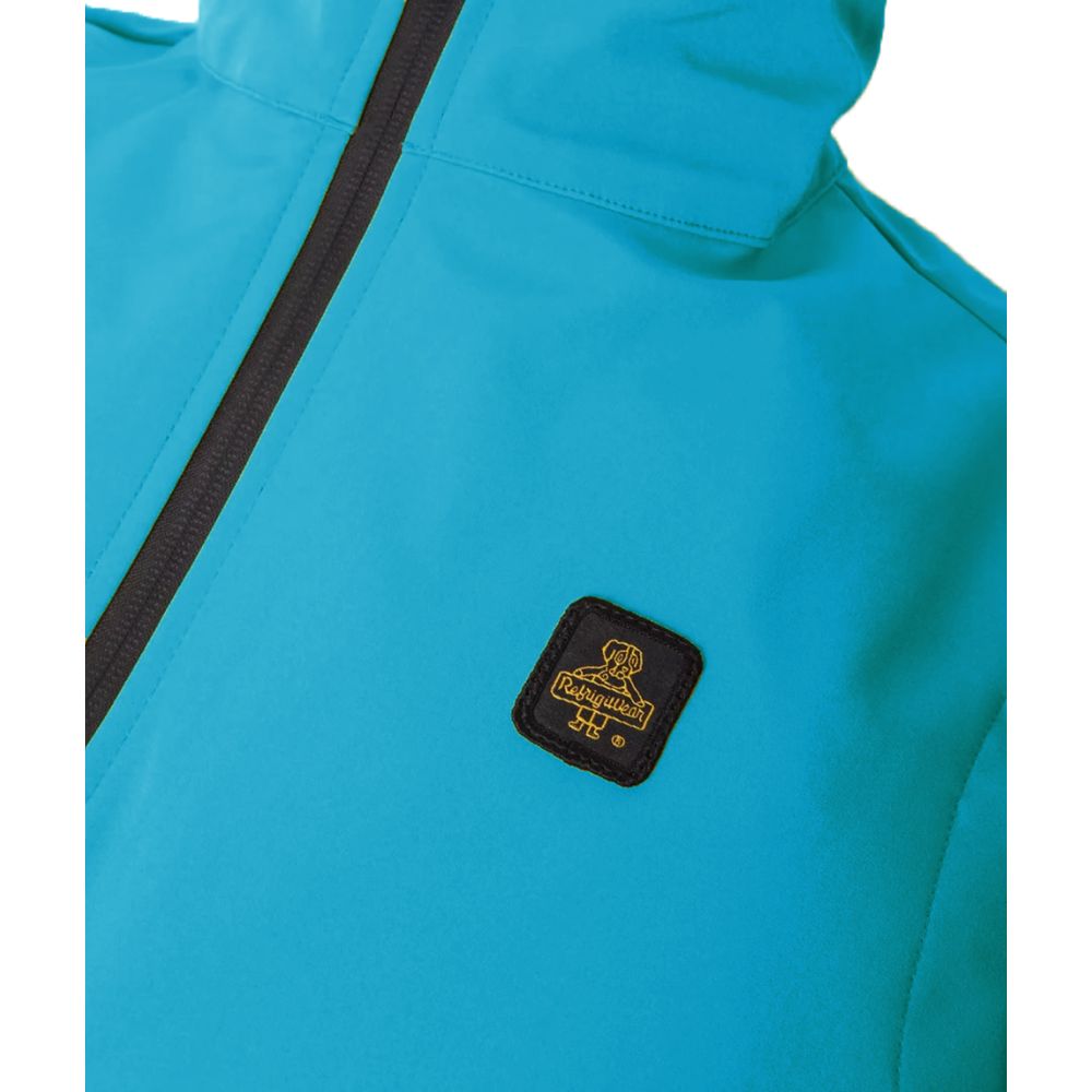 Light Blue Polyester Vest