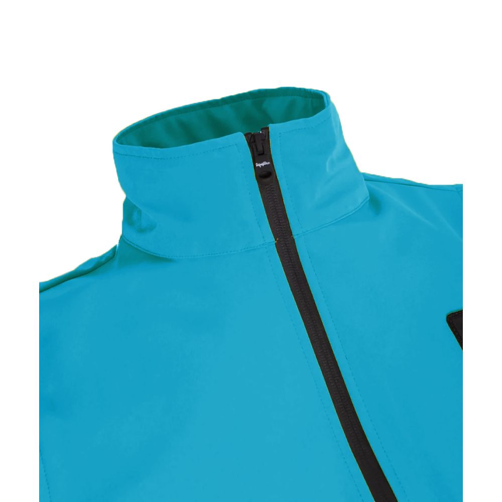 Light Blue Polyester Vest