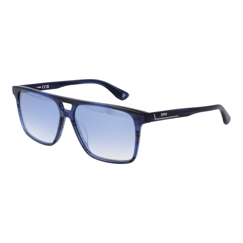 BMW Blue Acetate Sunglasses - Luxe Marca