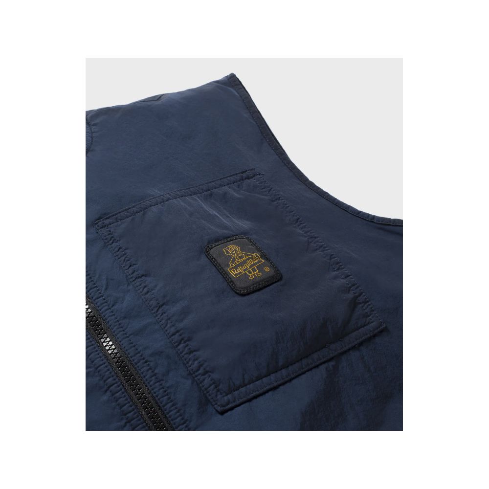 Blue Polyamide Vest