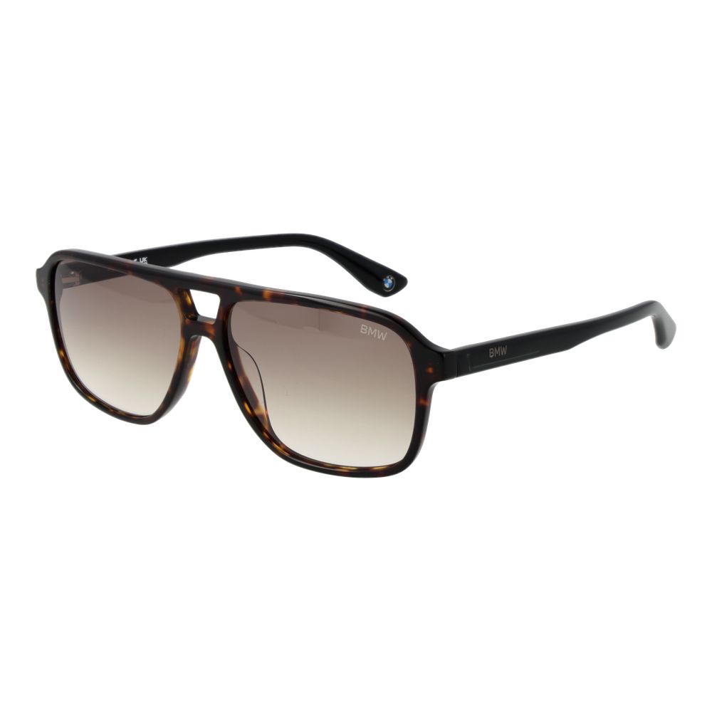 BMW Brown Acetate Sunglasses - Luxe Marca