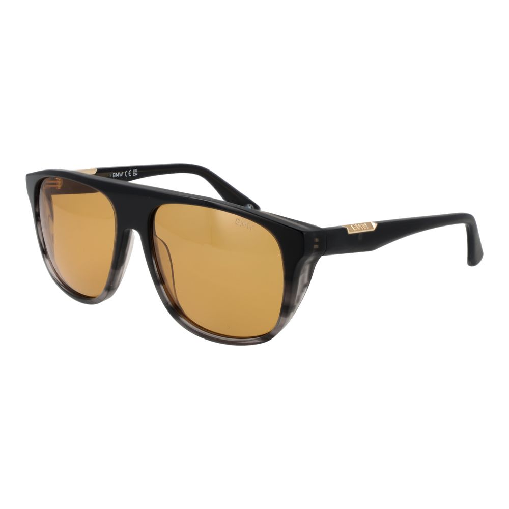 BMW Black Acetate Sunglasses - Luxe Marca