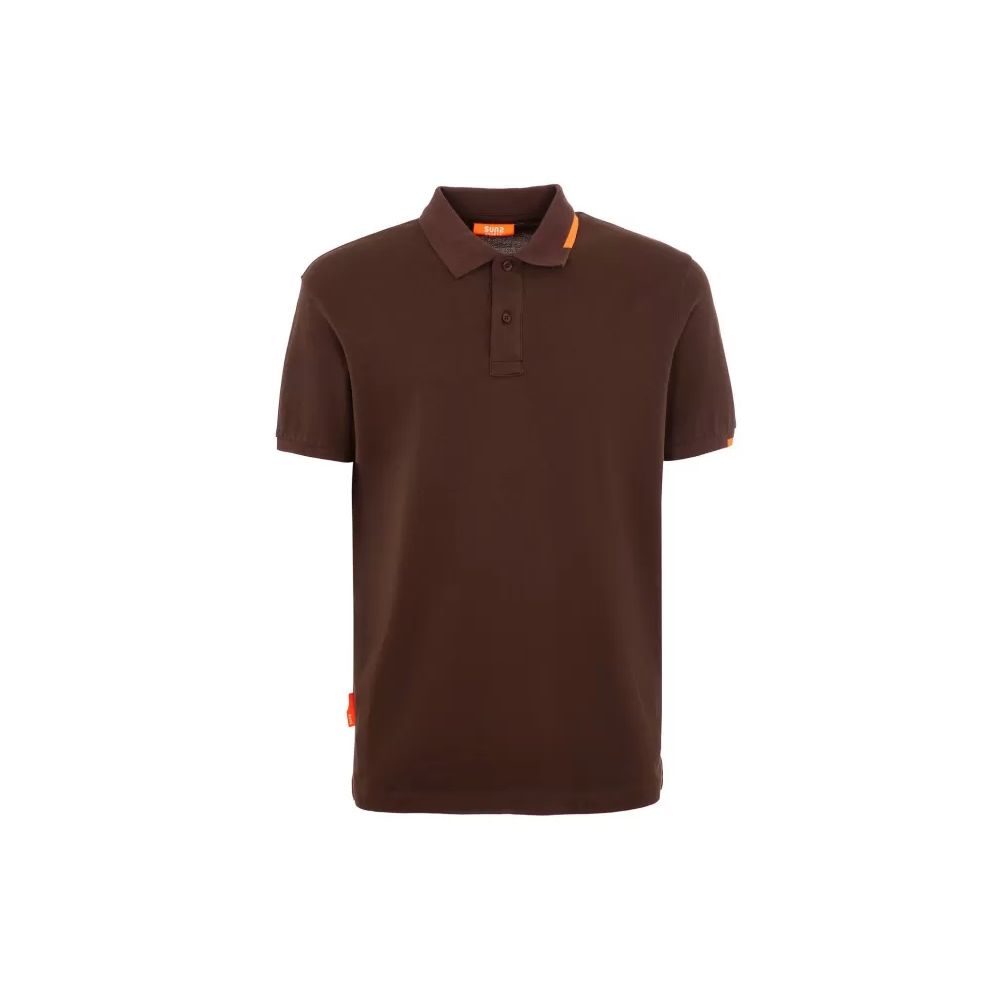 قميص بولو قطني من Suns Brown