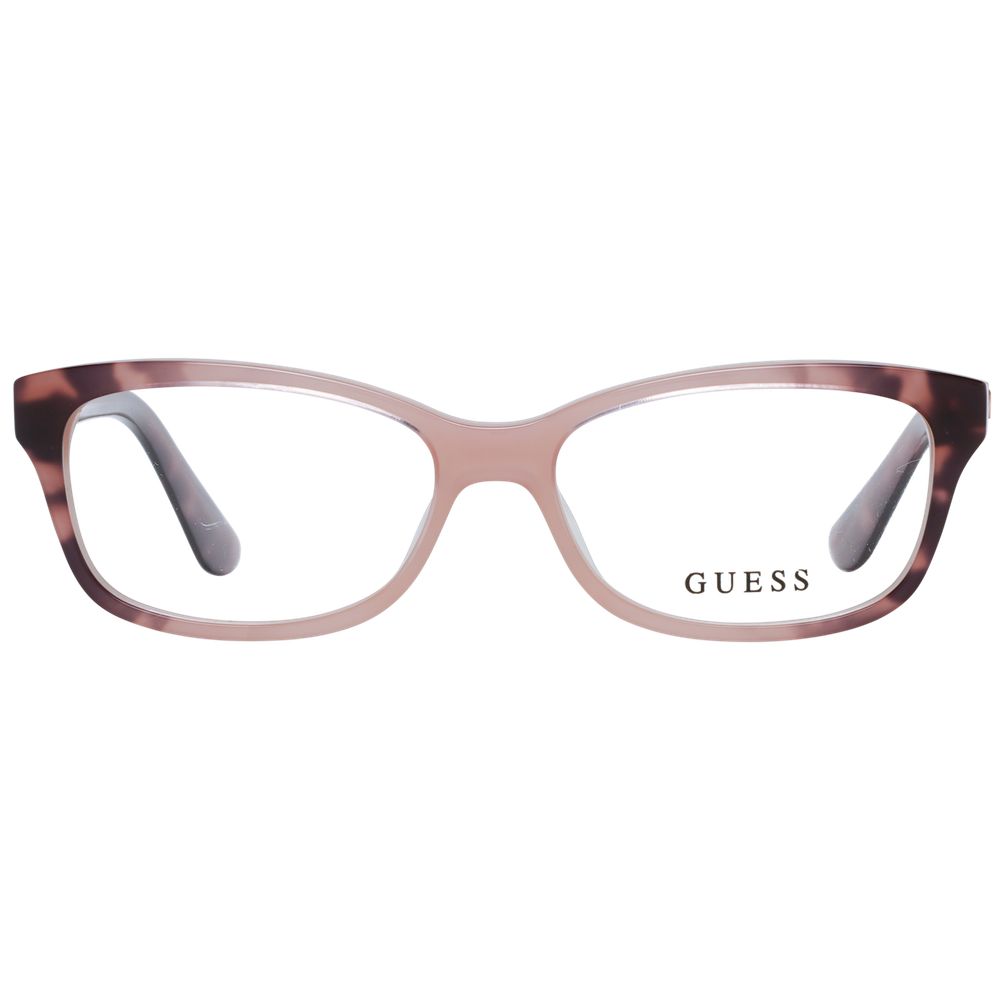 إطار نظارات نسائية باللون الوردي من Guess