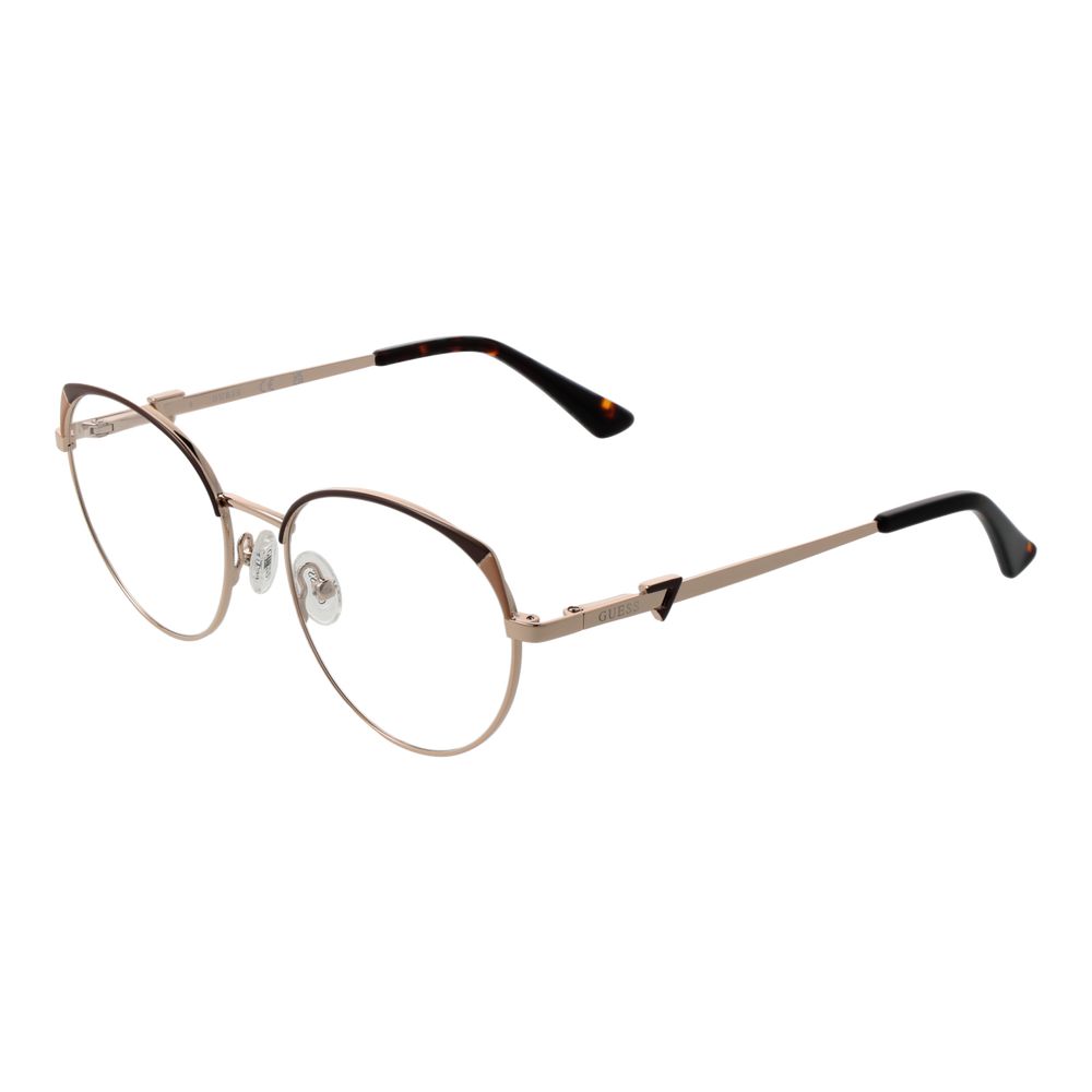 إطار نظارات Guess الذهبي للنساء