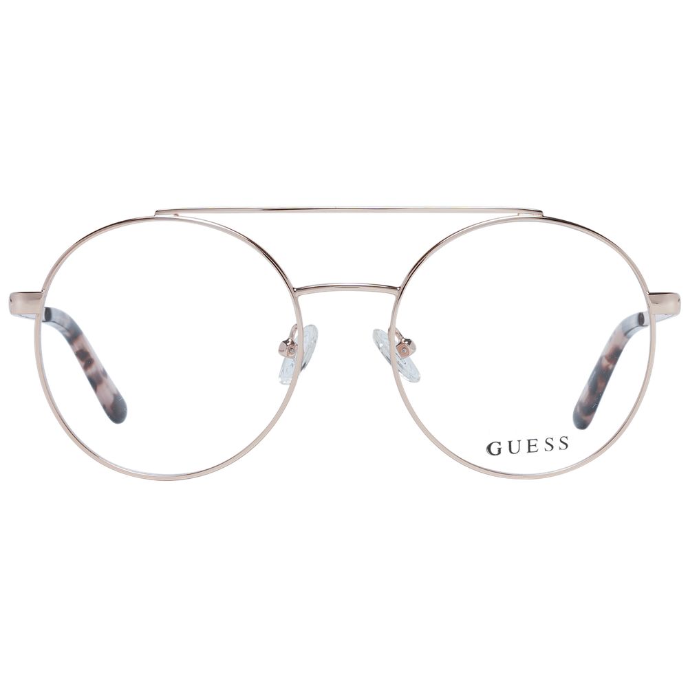 إطار نظارات Guess باللون الذهبي الوردي للنساء