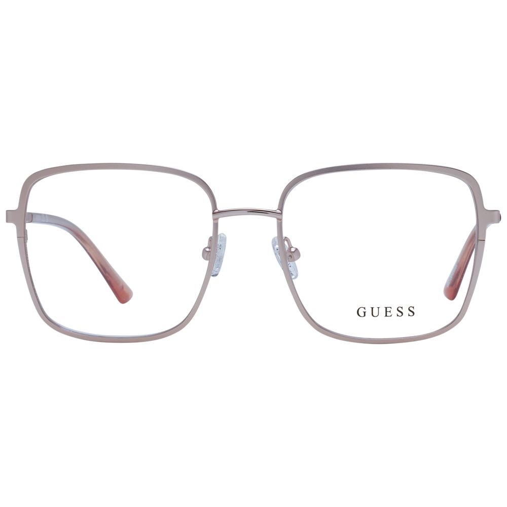إطار نظارات Guess باللون الذهبي الوردي للنساء