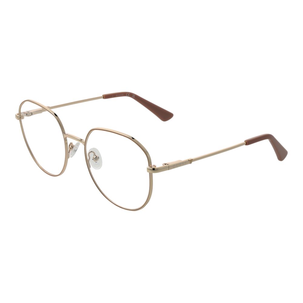 إطار نظارات Guess الذهبي للنساء